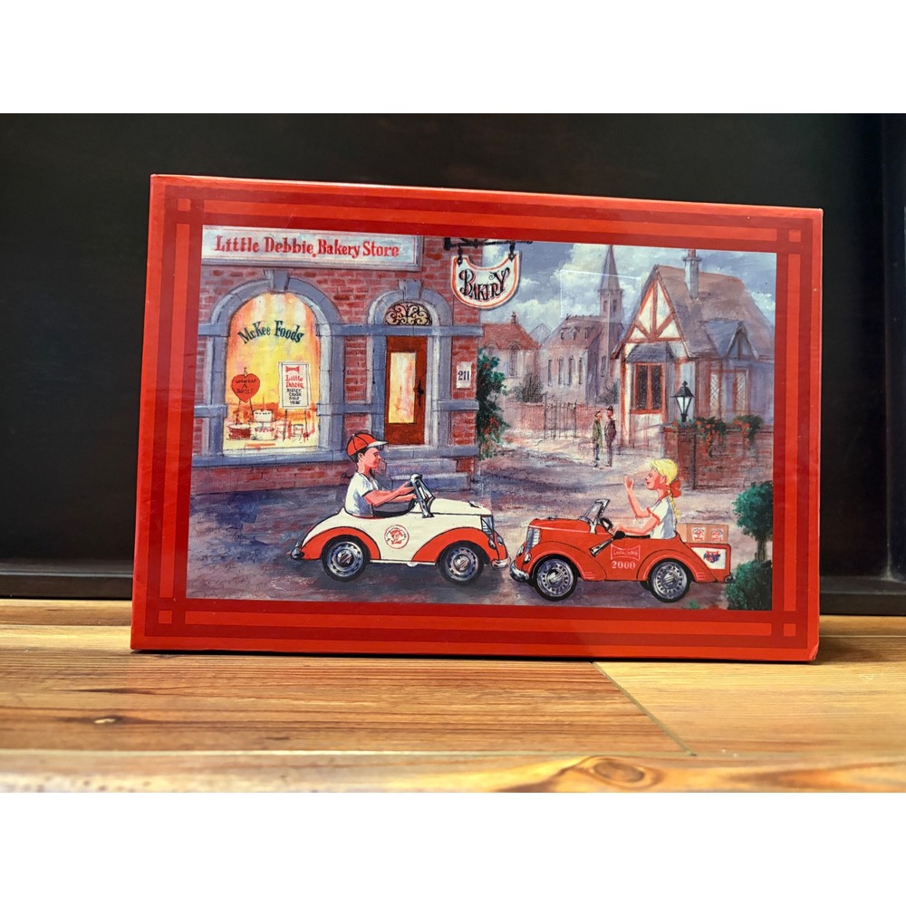 McKee Foods Little Debbie 40th Anniversary Petite Pedal Car Set 2000 Diecast 2pc